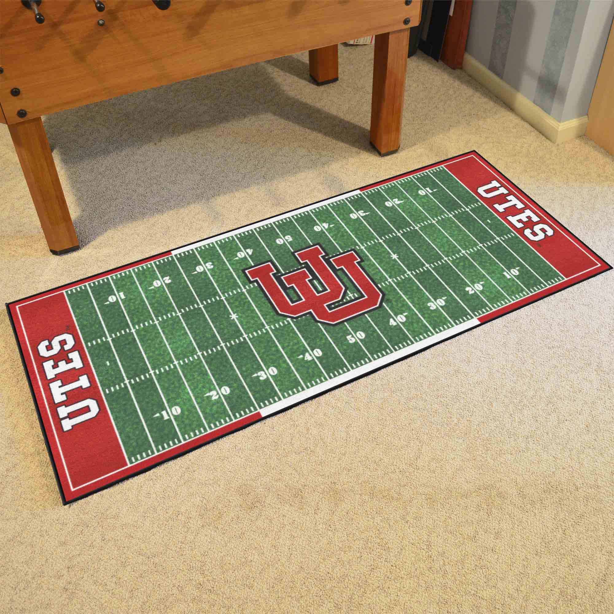 Utah Utes Field Runner Mat - 30in. x 72in.