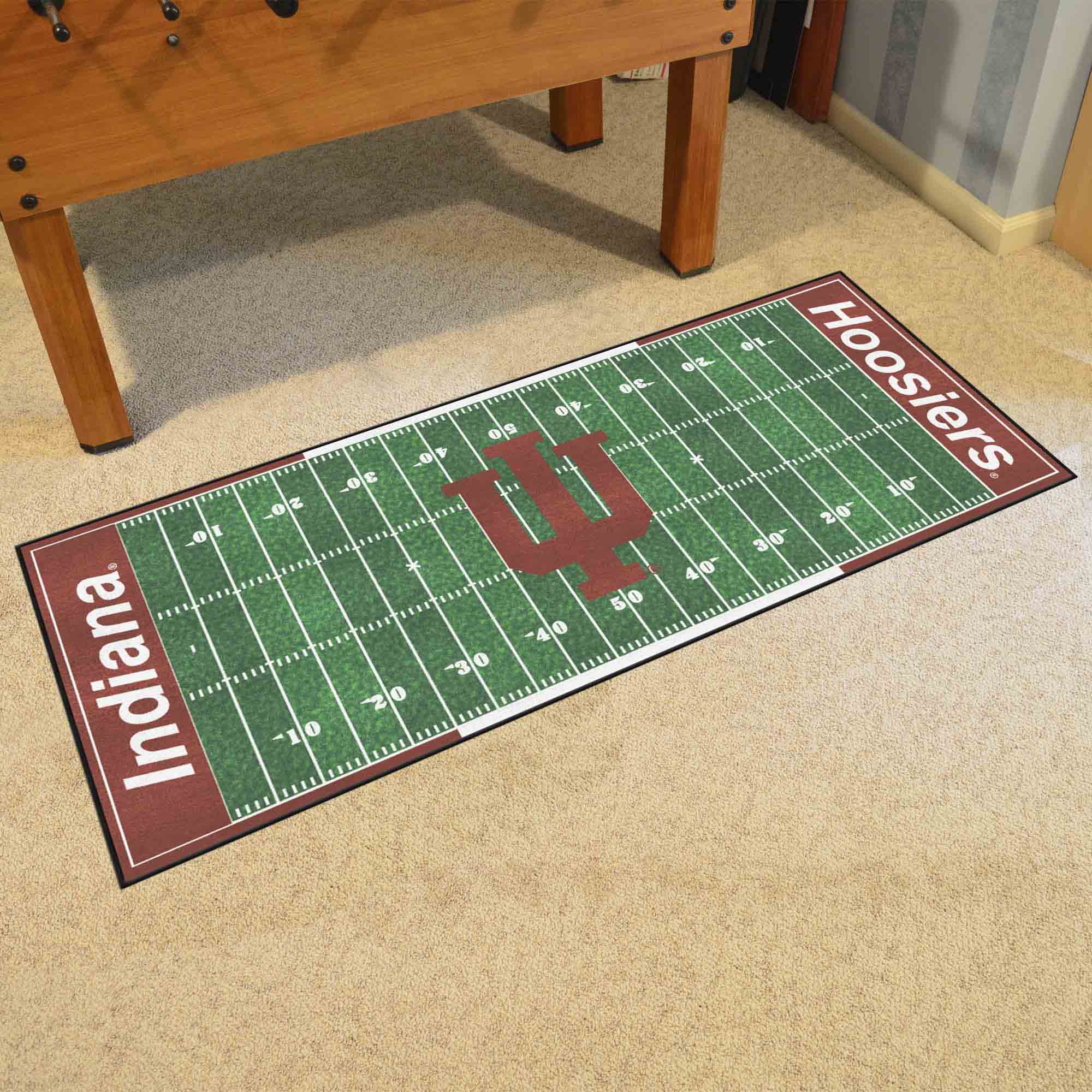 Indiana Hooisers Field Runner Mat - 30in. x 72in.