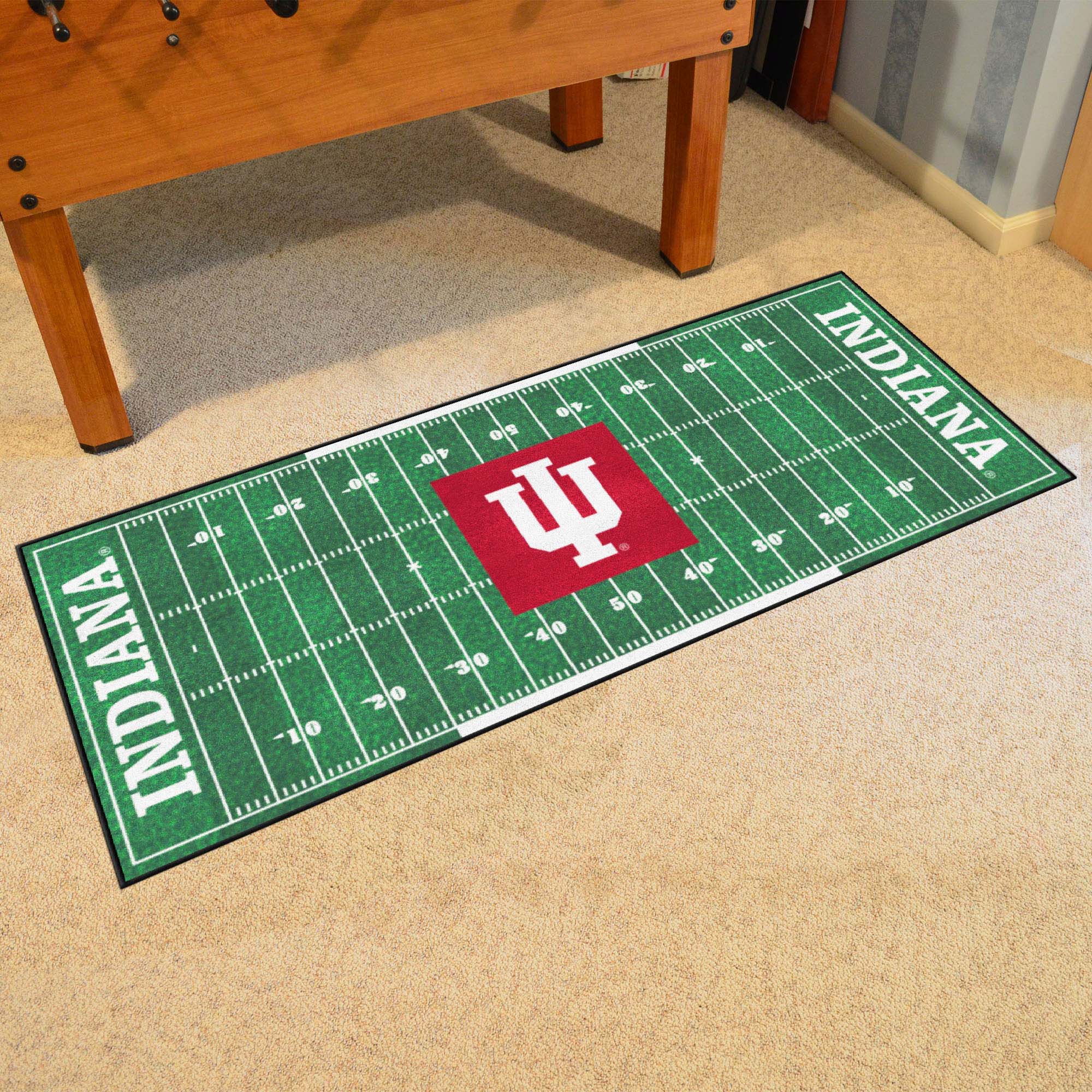 Indiana Hooisers Field Runner Mat - 30in. x 72in.