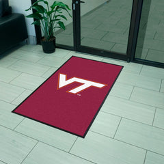 Virginia Tech 3X5 High-Traffic Mat with Durable Rubber Backing - Portrait Orientation