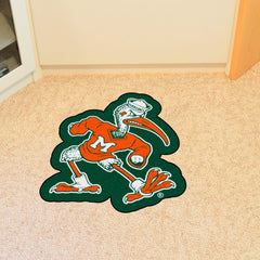 Miami Hurricanes Mascot Rug, Sebastian the Ibis