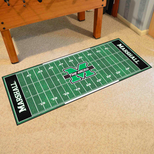 Marshall Thundering Herd Field Runner Mat - 30in. x 72in.