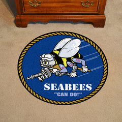 U.S. Navy 44in. Round Mat 