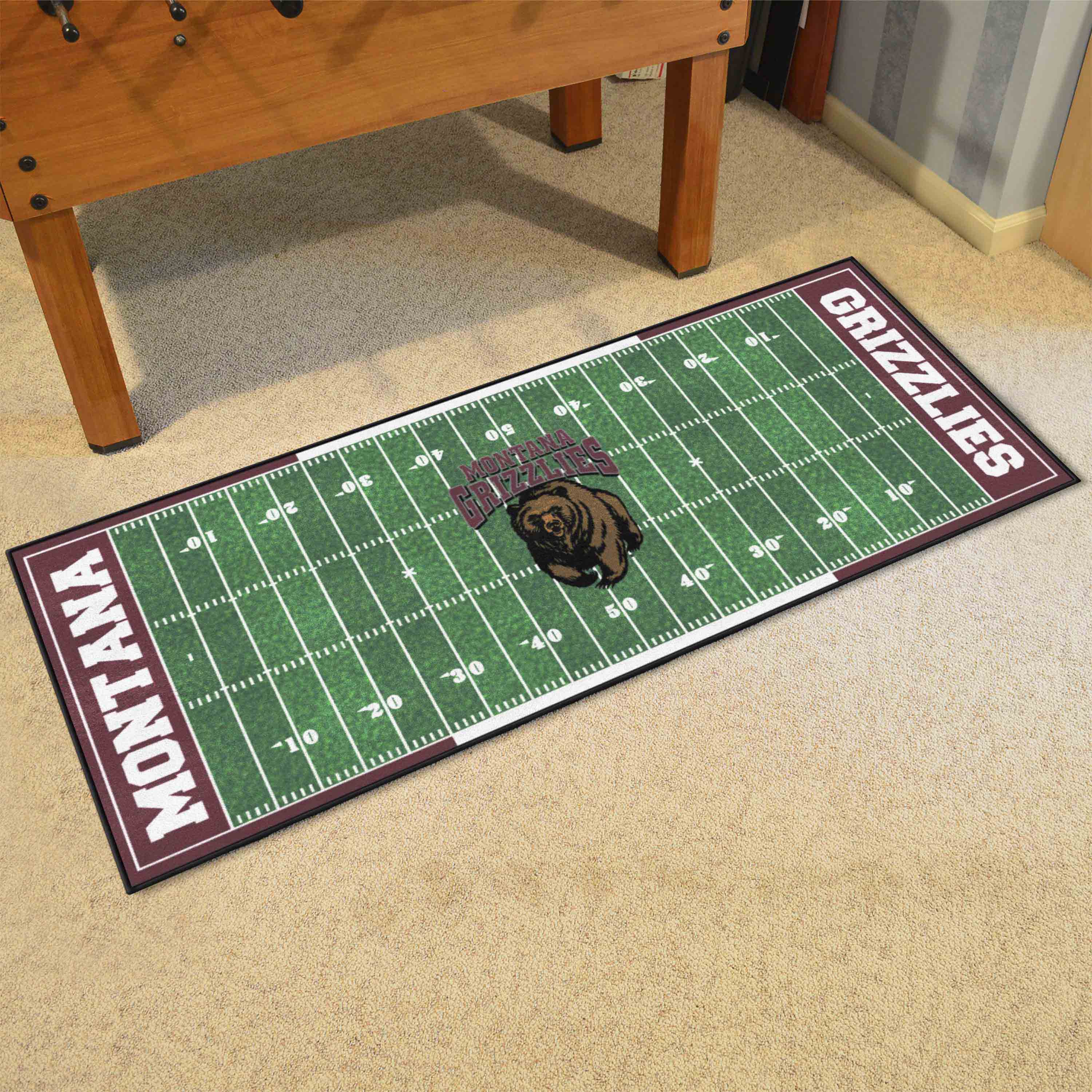 Montana Grizzlies Field Runner Mat - 30in. x 72in.