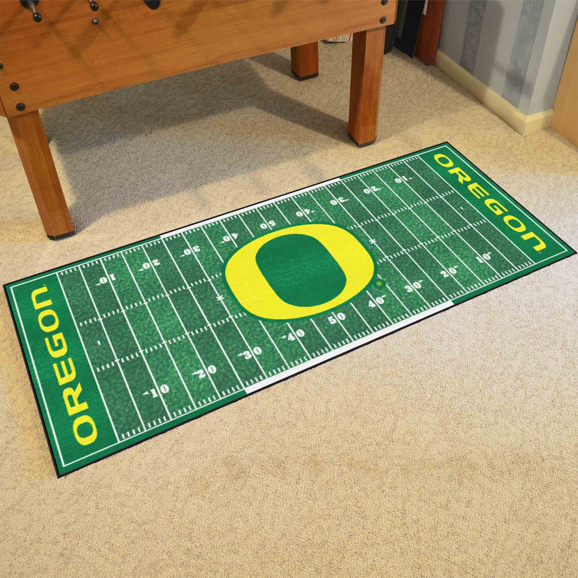 Oregon Ducks Field Runner Mat - 30in. x 72in.