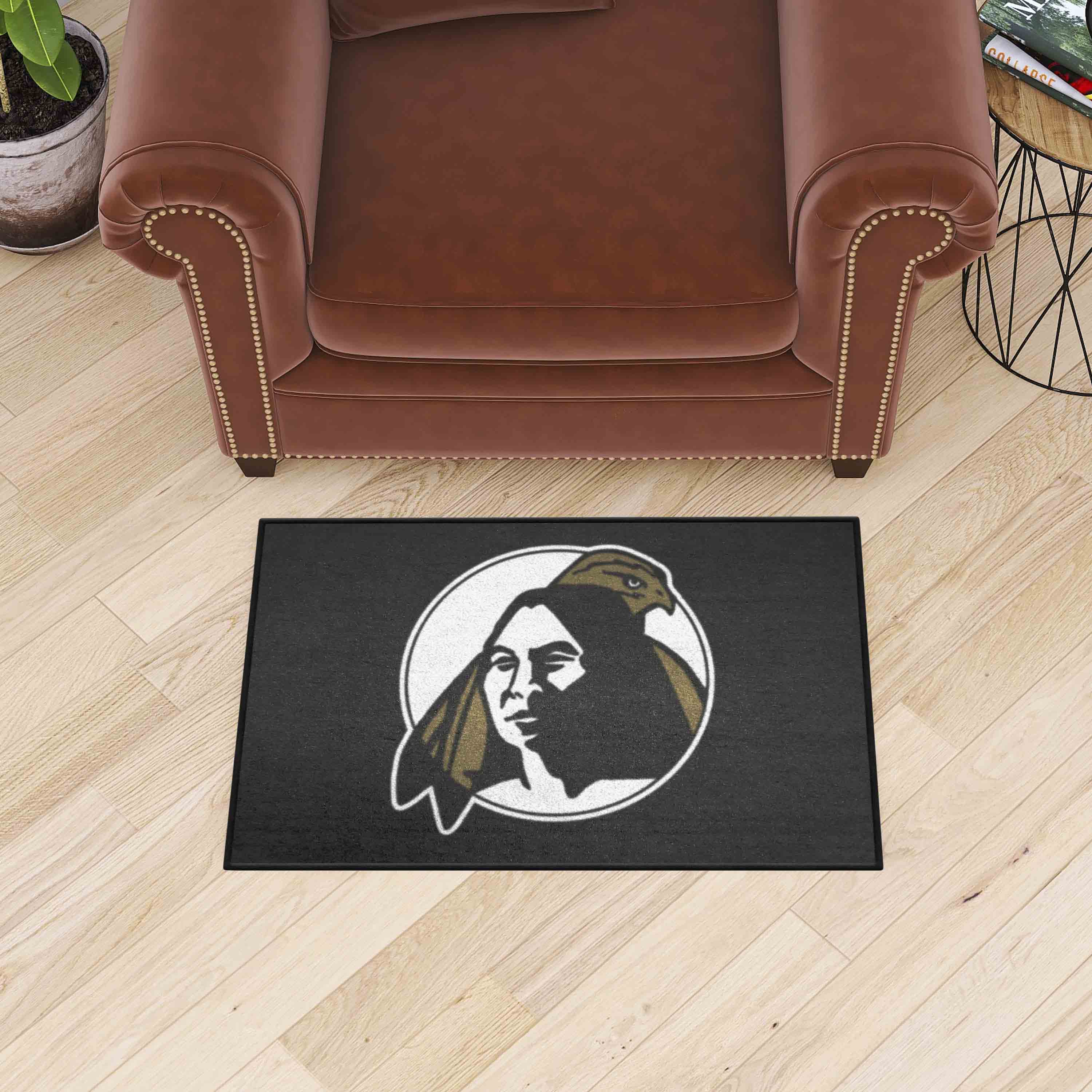 UNC Pembroke Braves Starter Mat Accent Rug - 19in. x 30in.