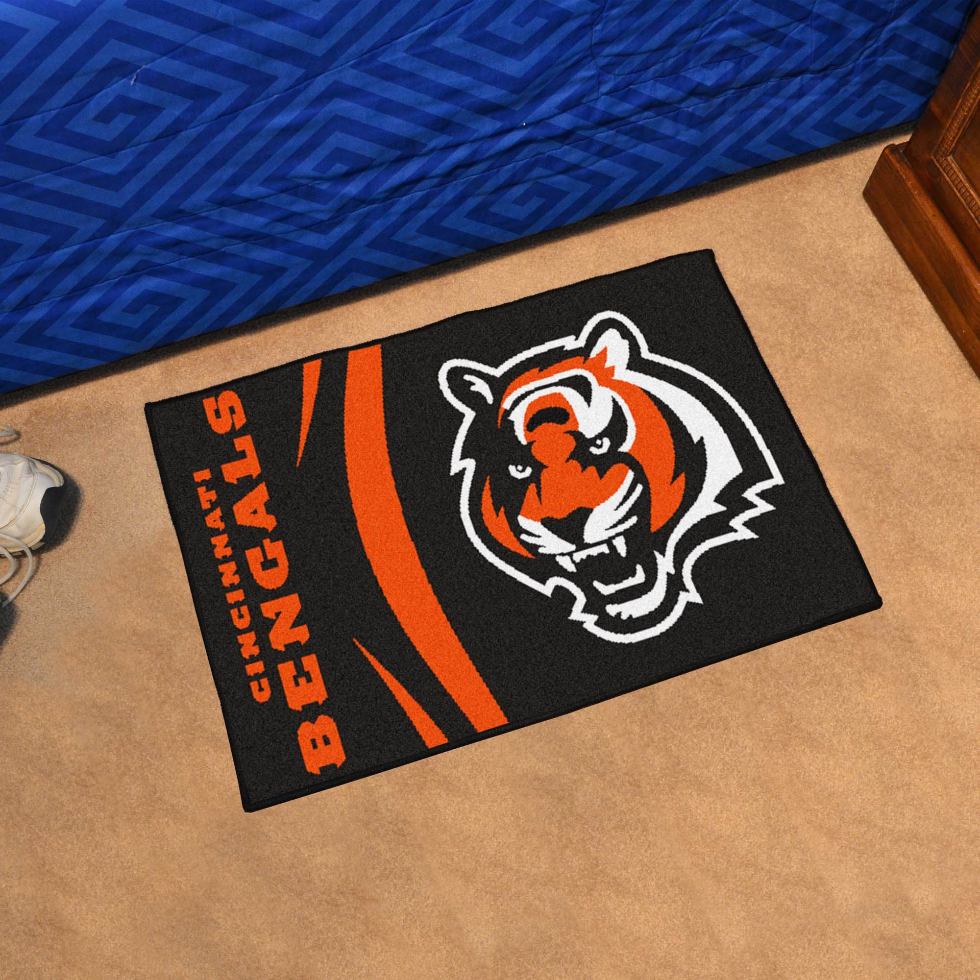 Cincinnati Bengals Starter Mat Accent Rug Uniform Style - 19in. x 30in.