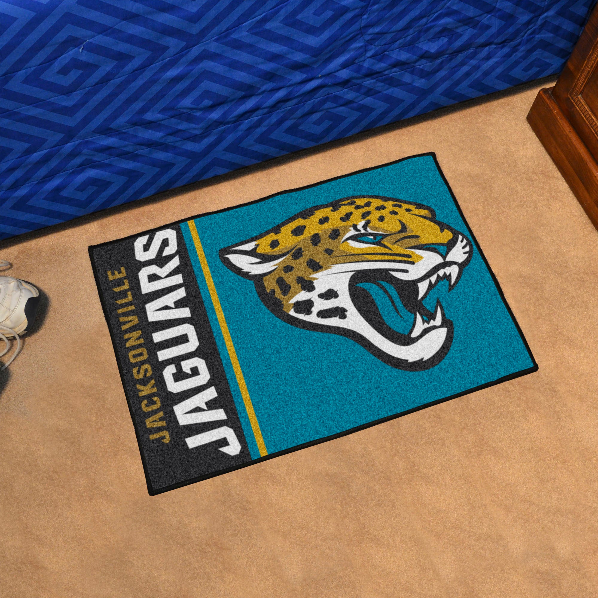 Jacksonville Jaguars Starter Mat Accent Rug Uniform Style - 19in. x 30in.