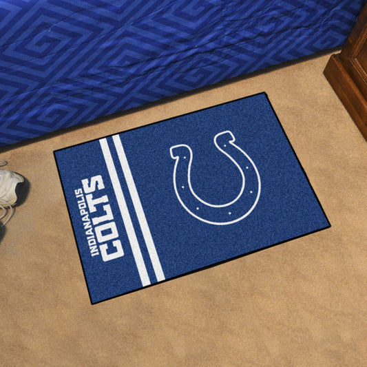 Indianapolis Colts Starter Mat Accent Rug Uniform Style - 19in. x 30in.