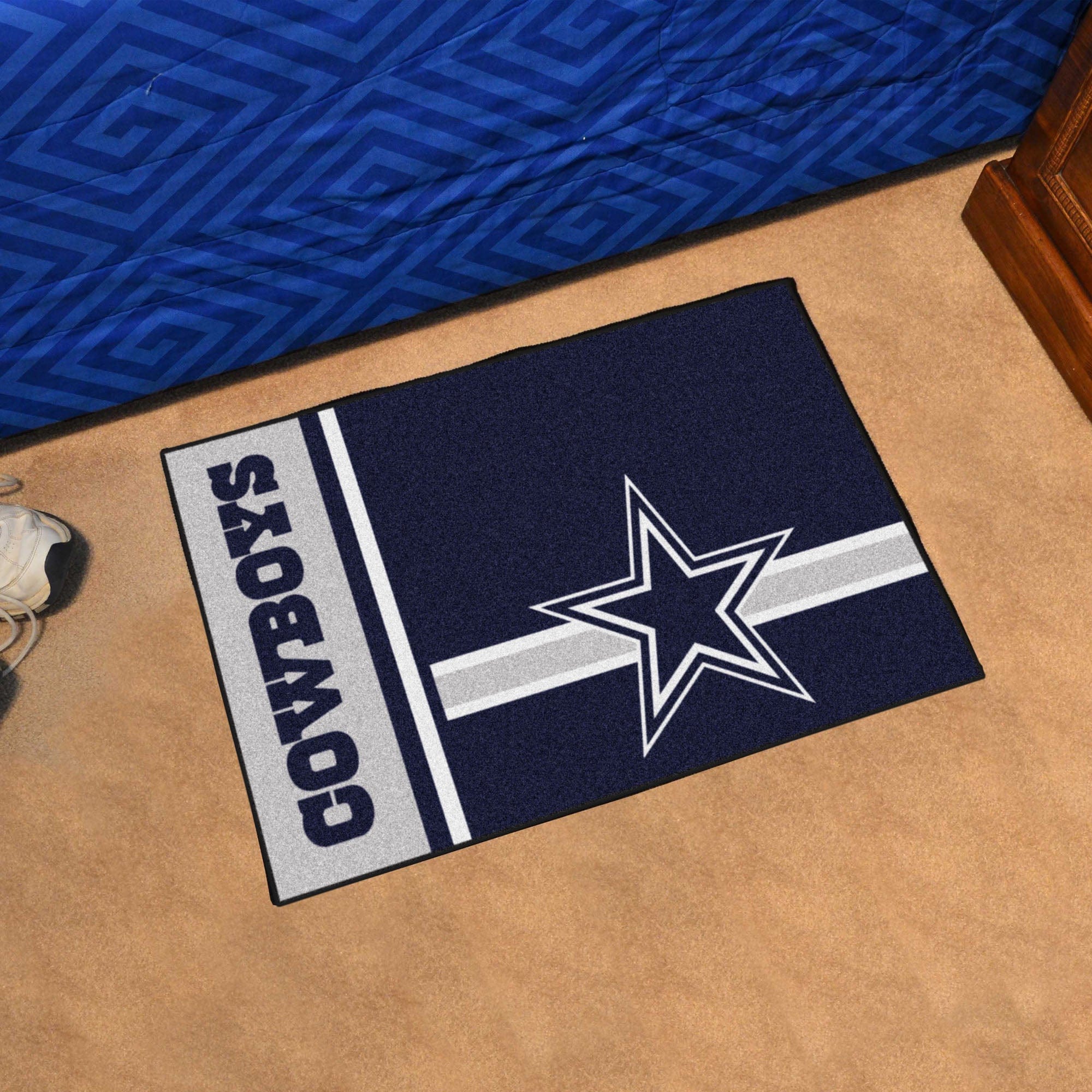 Dallas Cowboys Starter Mat Accent Rug Uniform Style - 19in. x 30in. - Dallas Cowboys