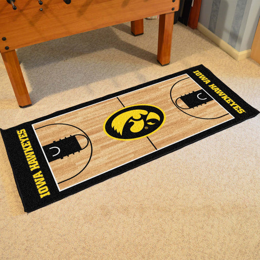 Iowa Hawkeyes Court Runner Rug - 30in. x 72in.