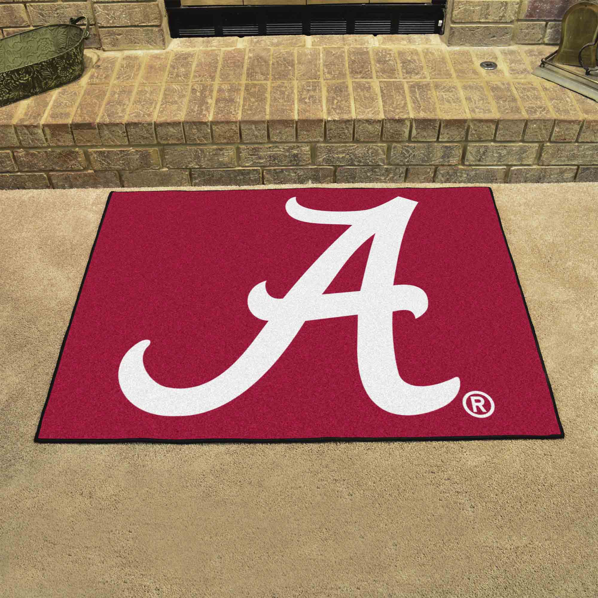 Alabama Crimson Tide All-Star Rug - 34 in. x 42.5 in., A Logo