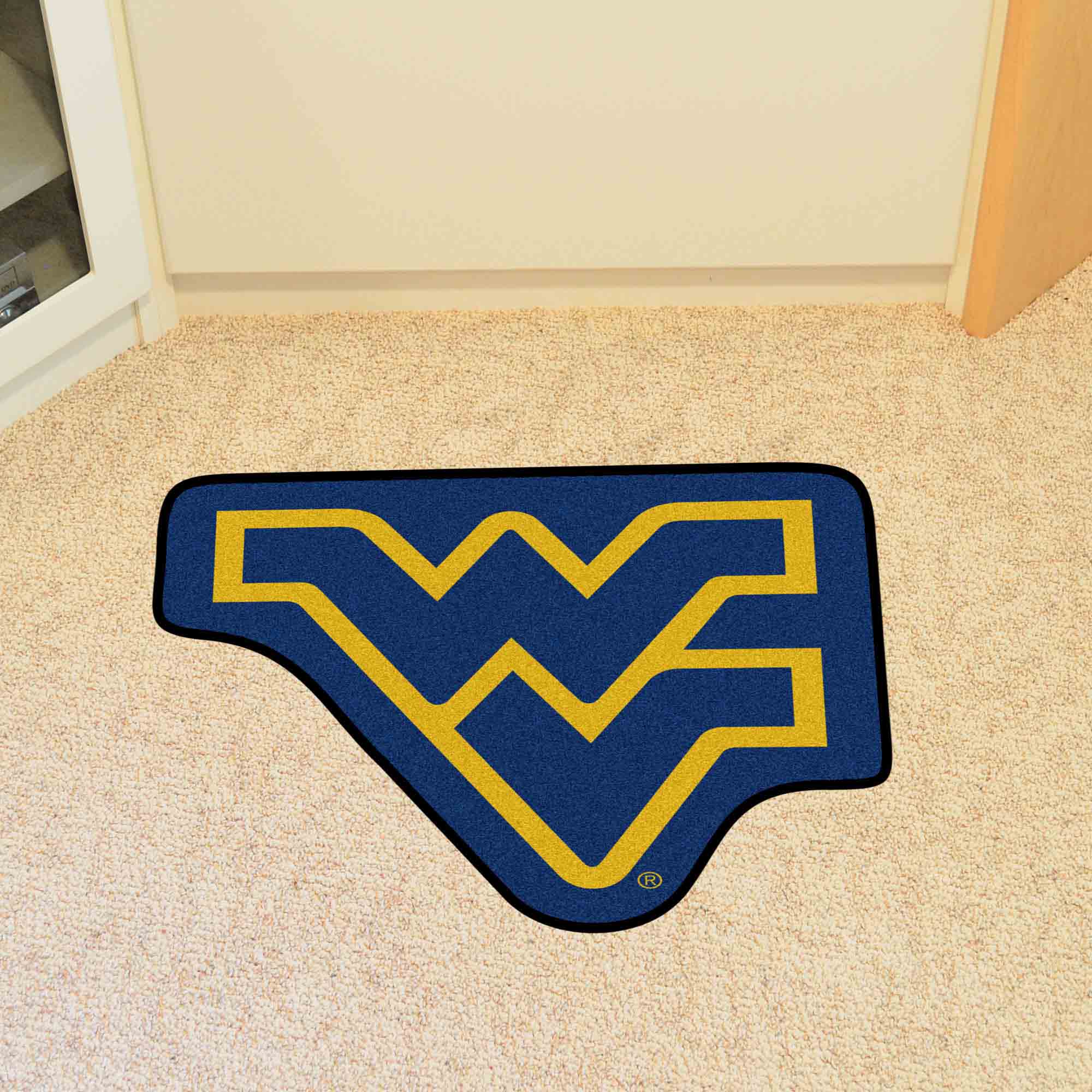 West Virginia Mountaineers Mascot Rug