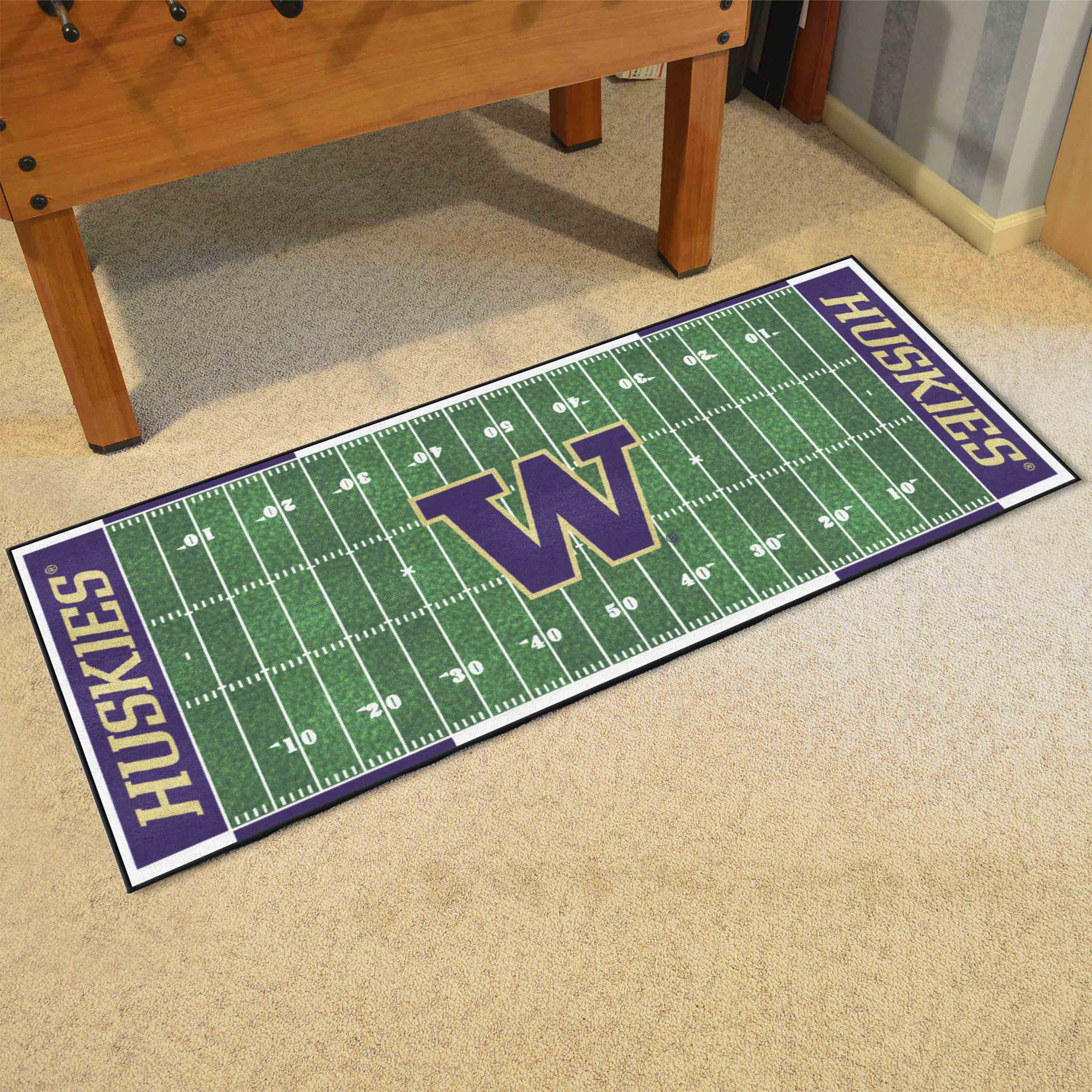 Washington Huskies Field Runner Mat - 30in. x 72in.