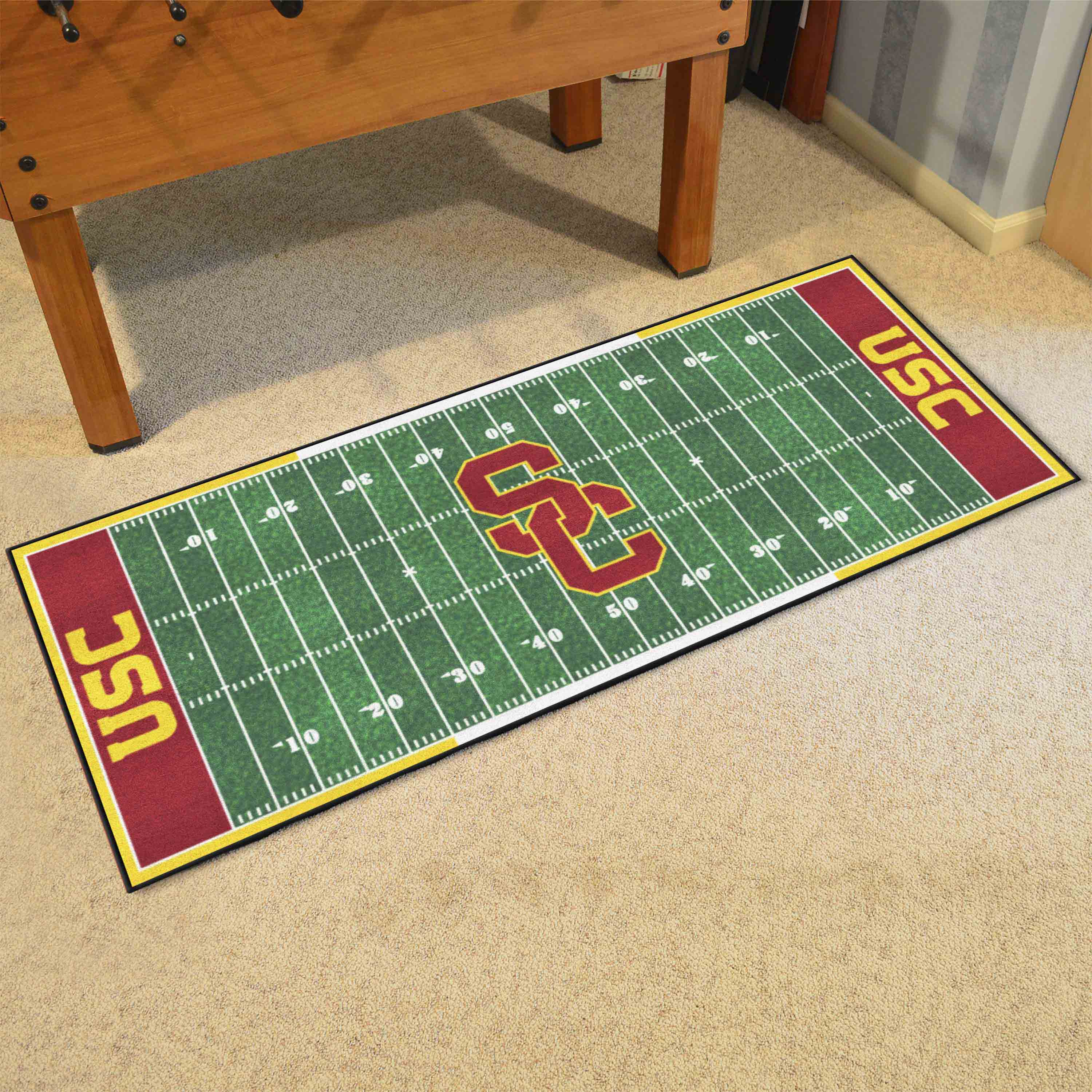 Southern California Trojans Field Runner Mat - 30in. x 72in.