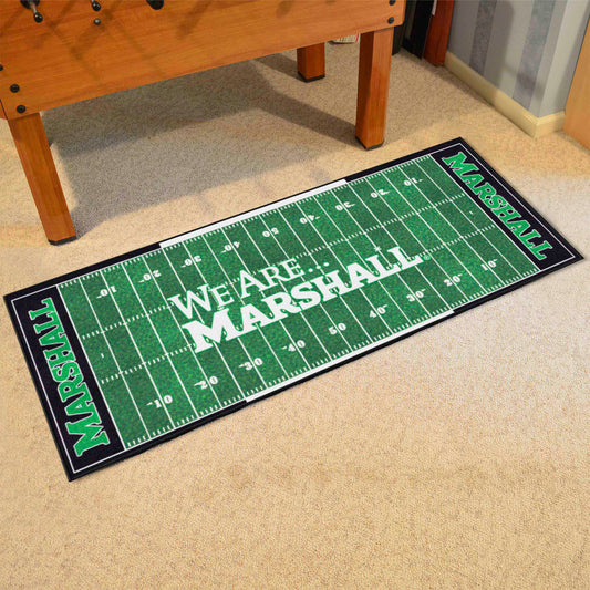 Marshall Thundering Herd Field Runner Mat - 30in. x 72in.