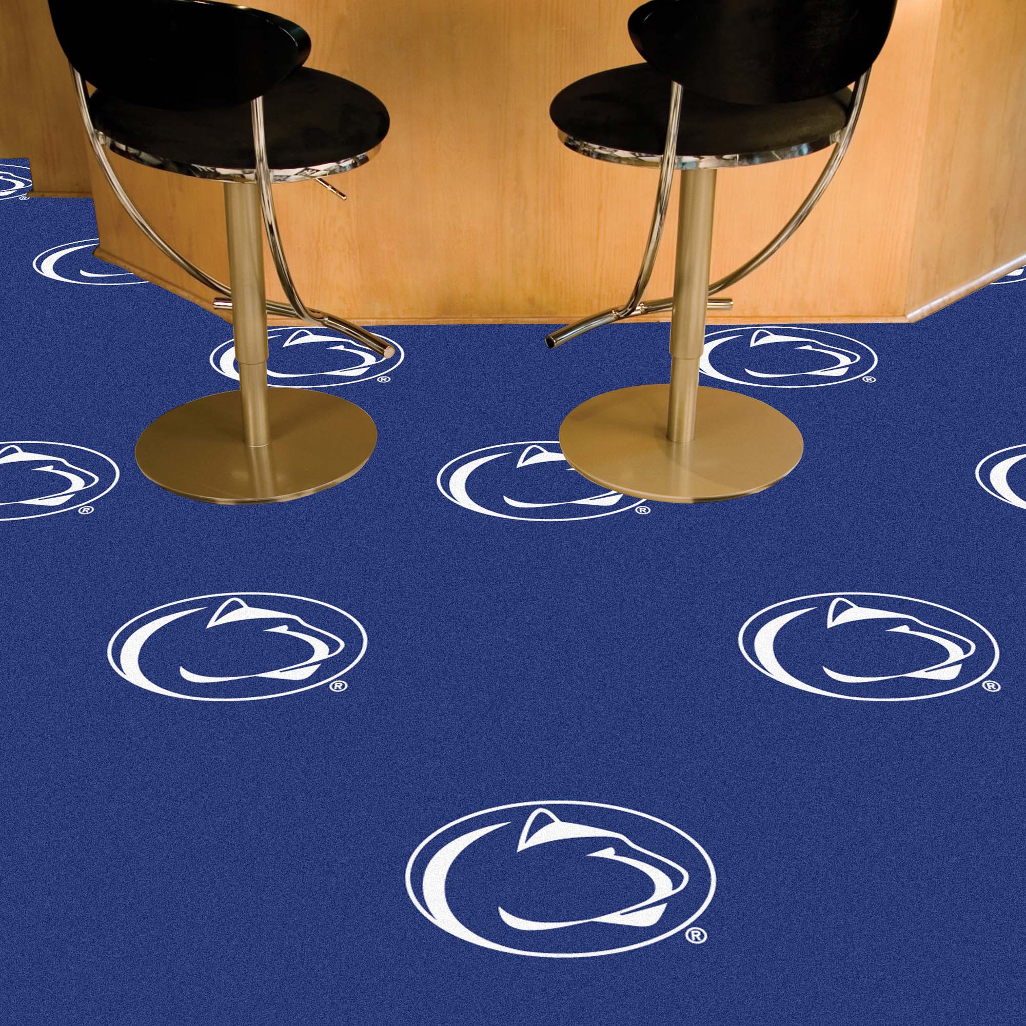 Penn State Nittany Lions Team Carpet Tiles - 45 Sq Ft.