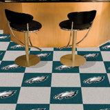 Philadelphia Eagles Team Carpet Tiles - 45 Sq Ft. - Philadelphia Eagles