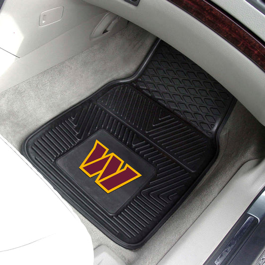 Washington Commanders Heavy Duty Car Mat Set - 2 Pieces