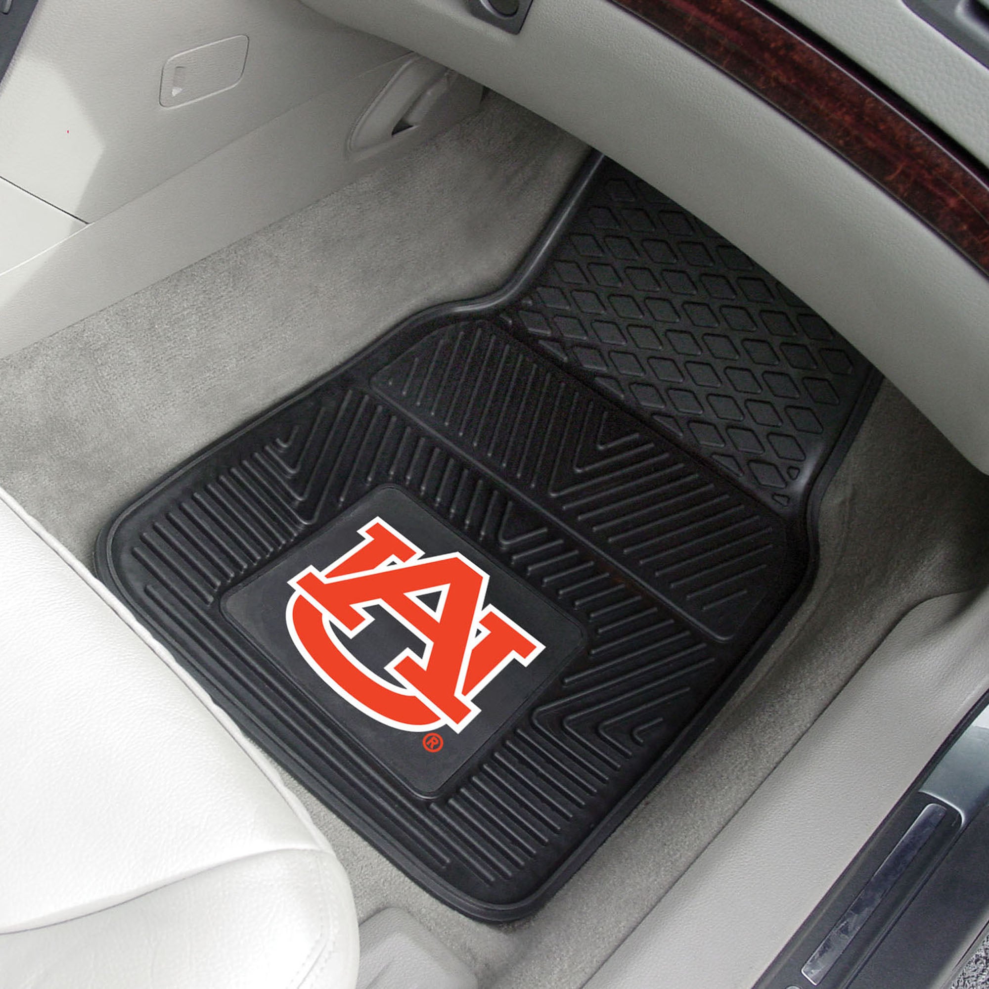 Auburn Tigers Heavy Duty Car Mat Set - 2 Pieces