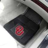 Oklahoma Sooners Heavy Duty Car Mat Set - 2 Pieces