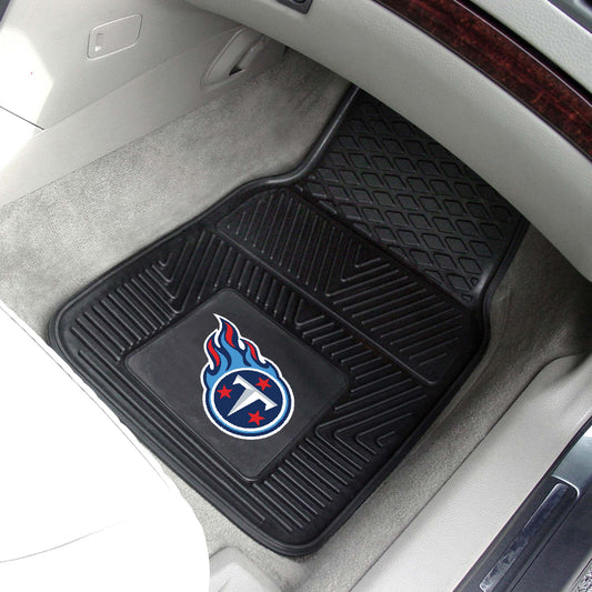 Tennessee Titans Heavy Duty Car Mat Set - 2 Pieces