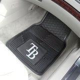 Tampa Bay Rays Heavy Duty Car Mat Set - 2 Pieces