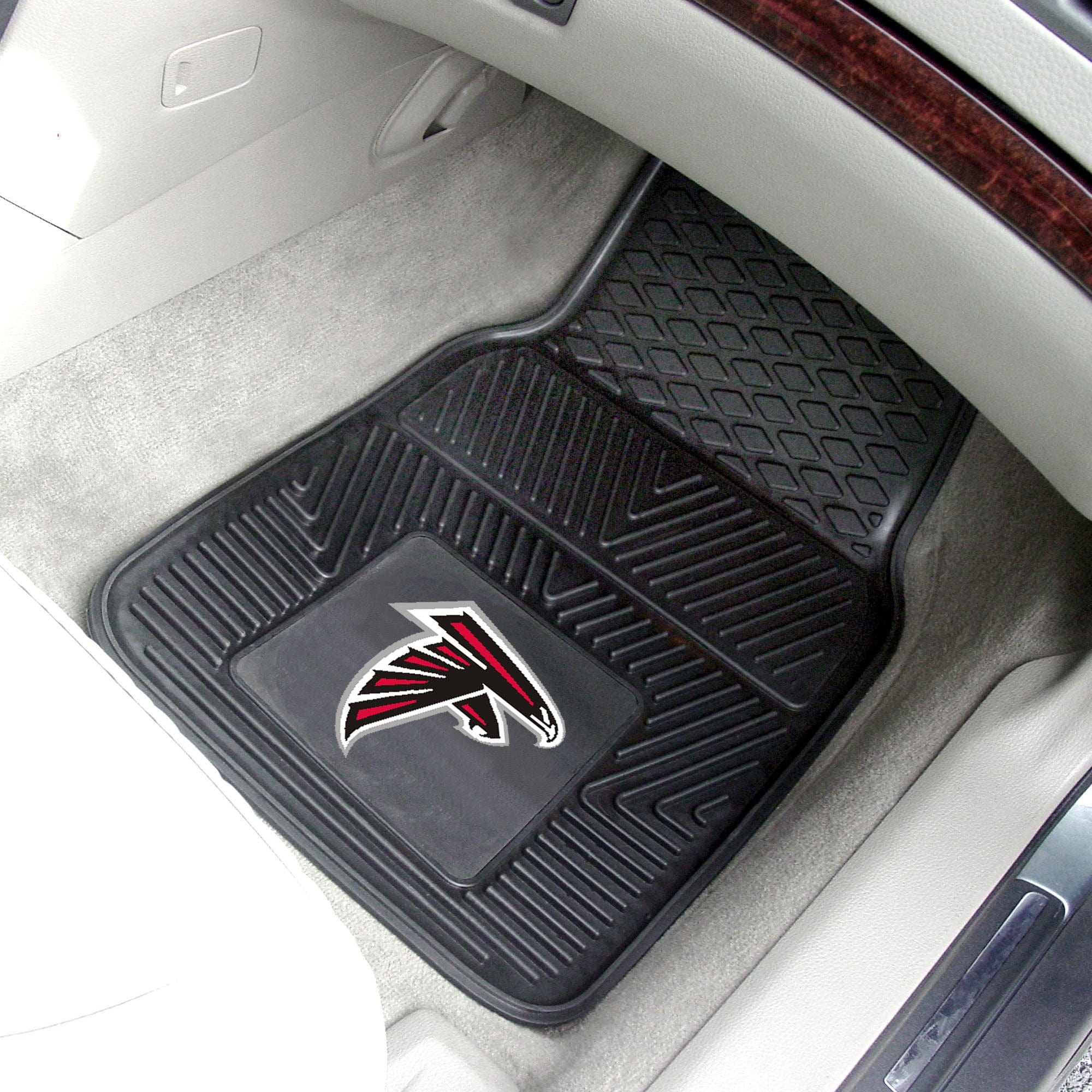 Atlanta Falcons Heavy Duty Car Mat Set - 2 Pieces - Atlanta Falcons