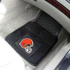 Cleveland Browns Heavy Duty Car Mat Set - 2 Pieces