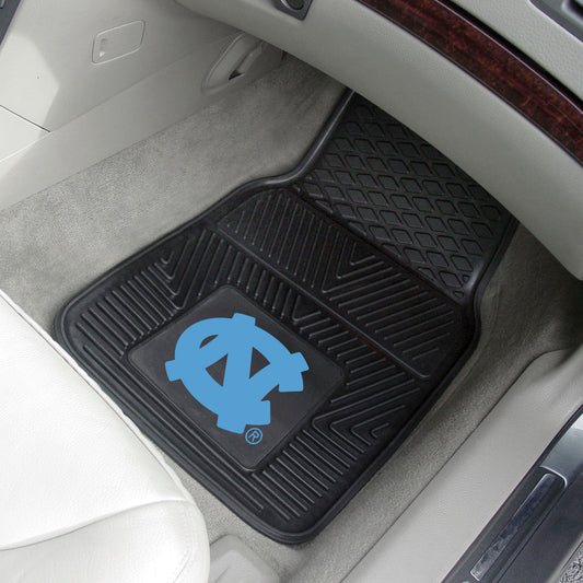 North Carolina Tar Heels Heavy Duty Car Mat Set - 2 Pieces