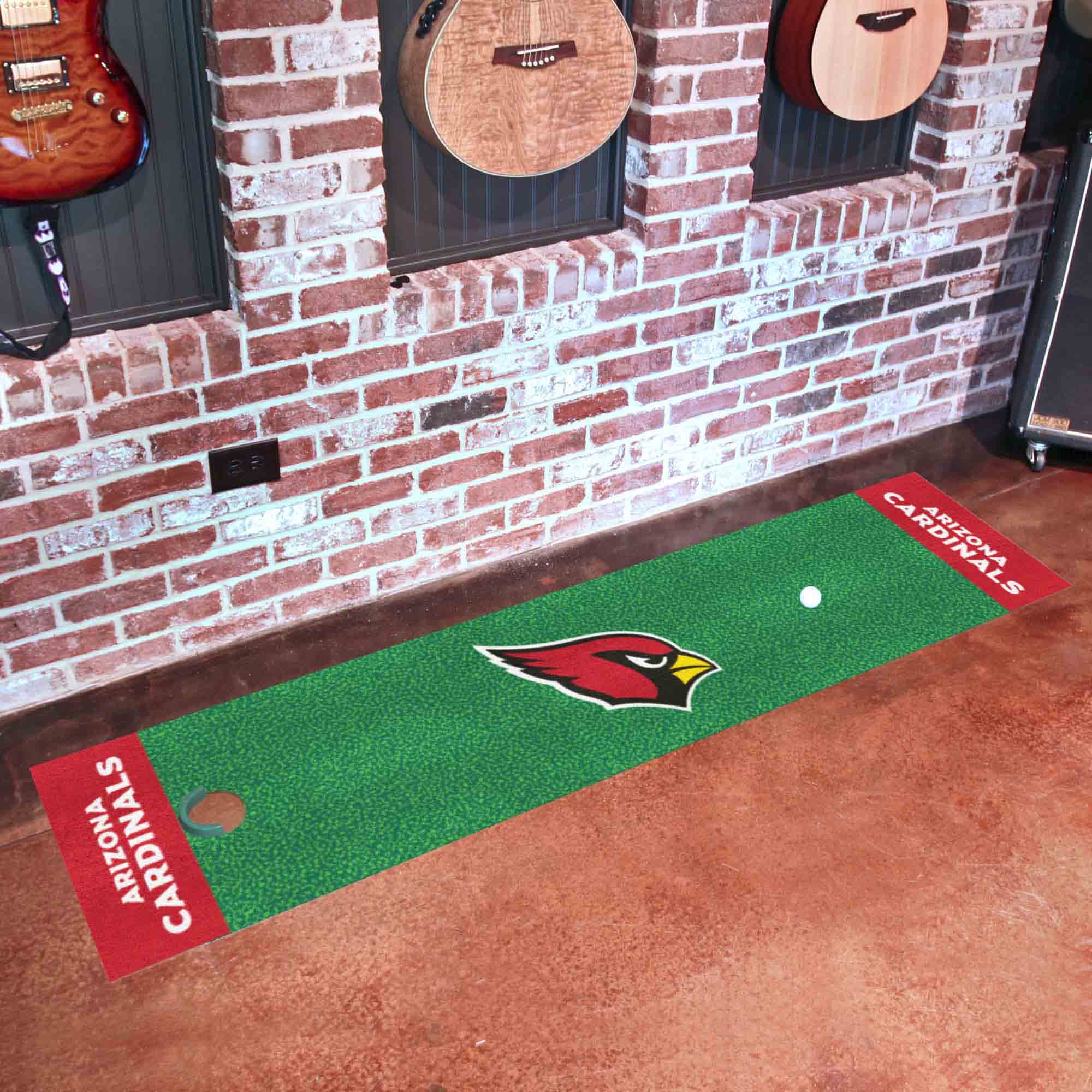 Arizona Cardinals Putting Green Mat - 1.5ft. x 6ft.