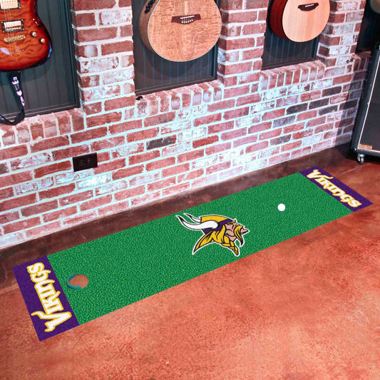 Minnesota Vikings Putting Green Mat - 1.5ft. x 6ft.