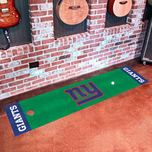 New York Giants Putting Green Mat - 1.5ft. x 6ft.