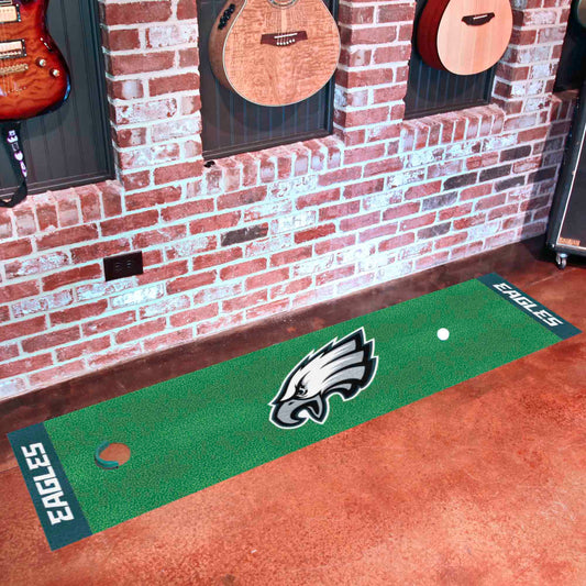 Philadelphia Eagles Eagles Putting Green Mat - 1.5ft. x 6ft.