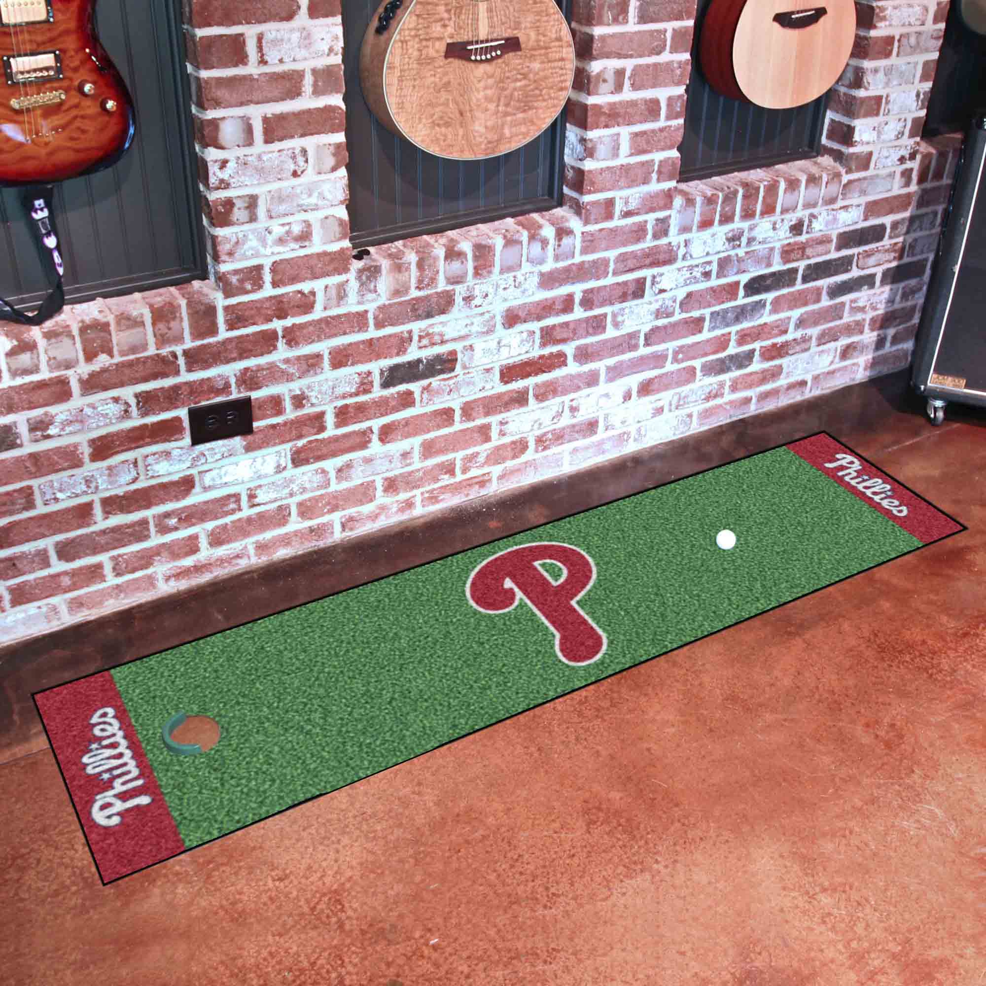 Philadelphia Phillies Putting Green Mat - 1.5ft. x 6ft.