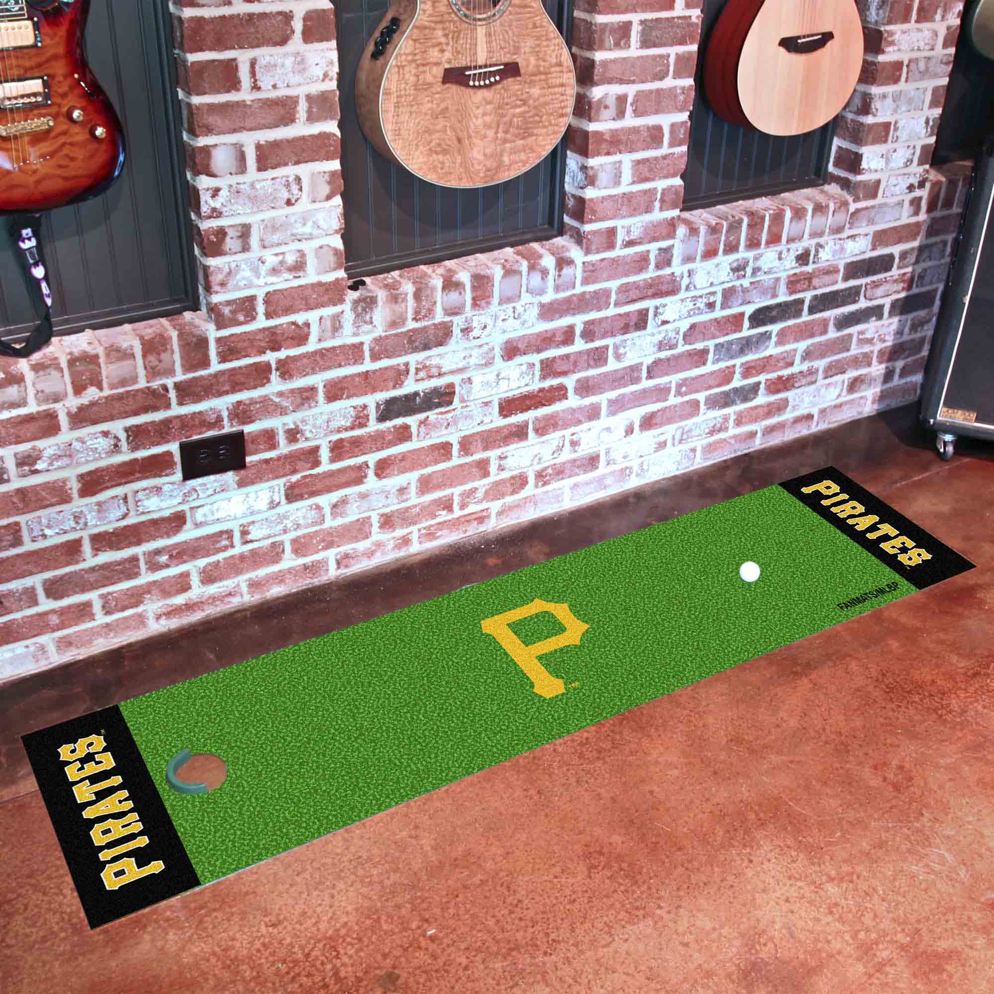 Pittsburgh Pirates Putting Green Mat - 1.5ft. x 6ft.