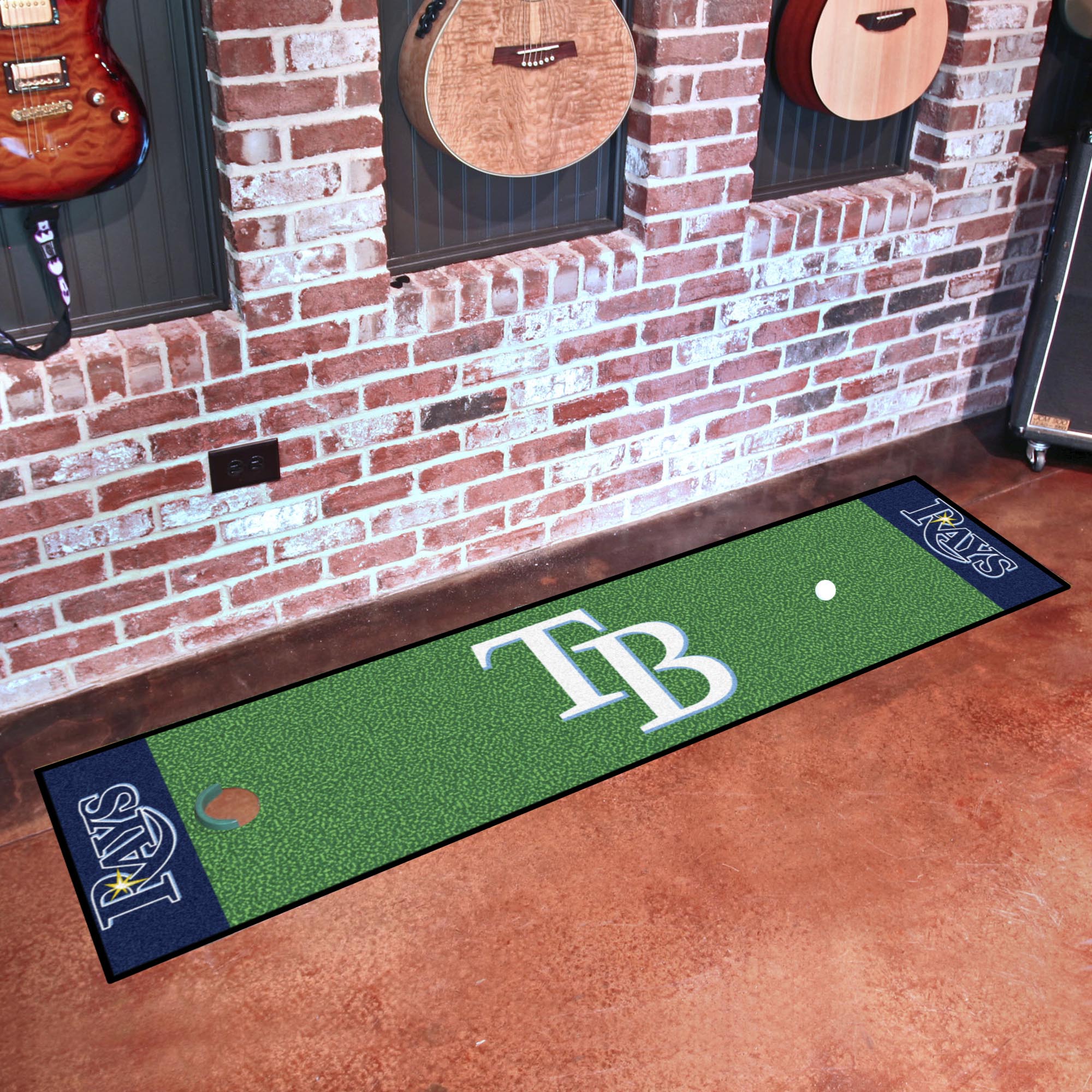 Tampa Bay Rays Putting Green Mat - 1.5ft. x 6ft.