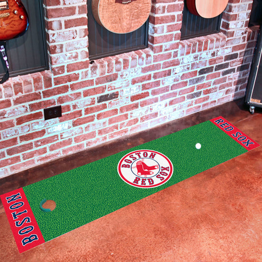 Boston Red Sox Putting Green Mat - 1.5ft. x 6ft.