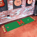 Maryland Terrapins Putting Green Mat - 1.5ft. x 6ft.