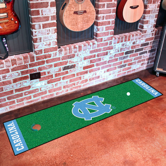 North Carolina Tar Heels Putting Green Mat - 1.5ft. x 6ft.