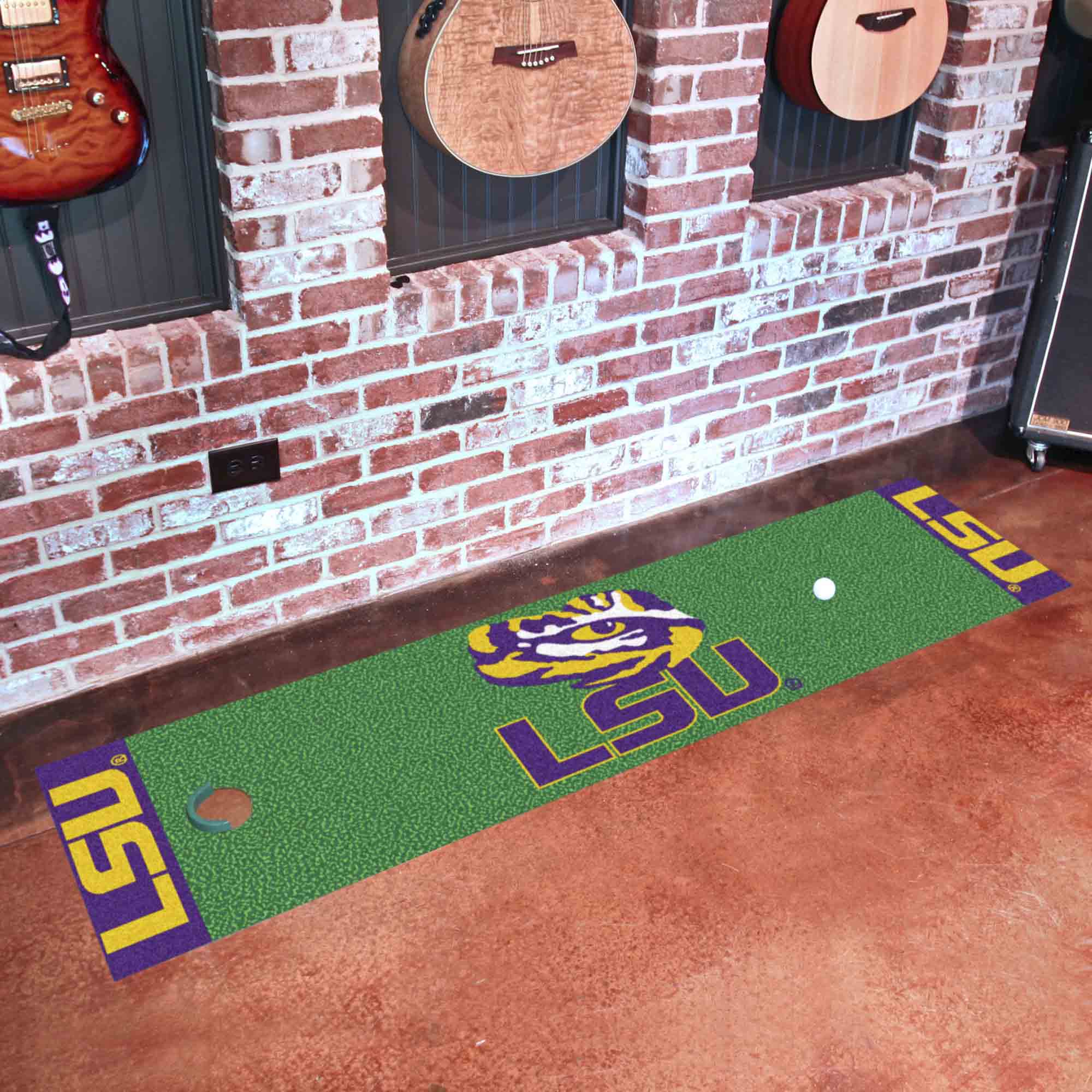 LSU Tigers Putting Green Mat - 1.5ft. x 6ft.