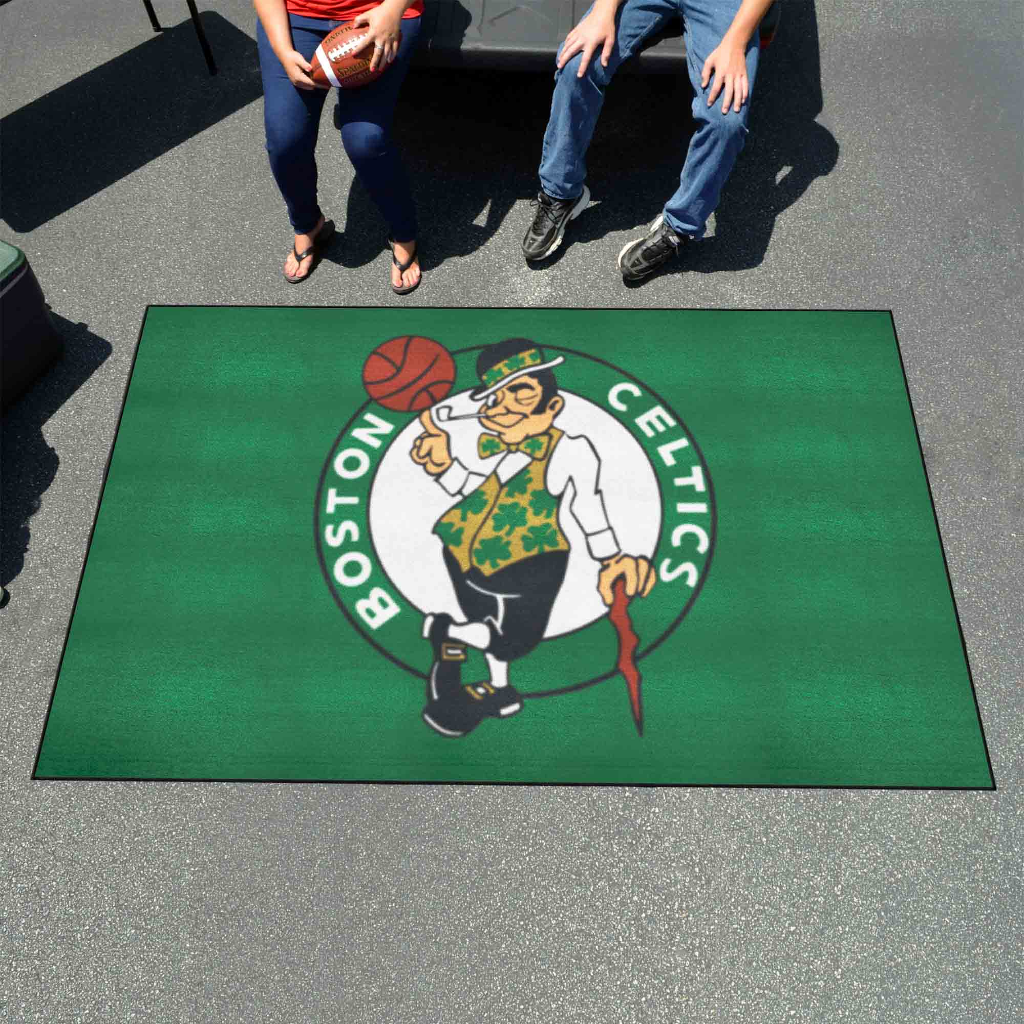 Boston Celtics Ulti-Mat Rug - 5ft. x 8ft. - Boston Celtics