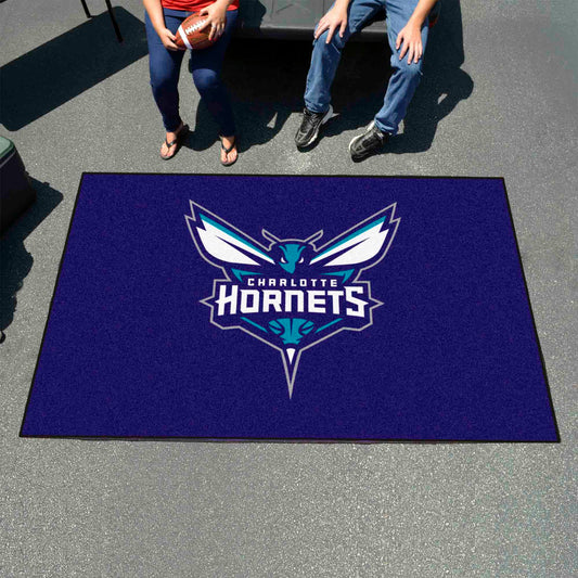 Charlotte Hornets Ulti-Mat Rug - 5ft. x 8ft. - Charlotte Hornets