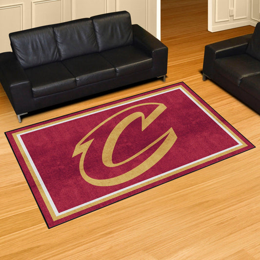 Cleveland Cavaliers 5ft. x 8 ft. Plush Area Rug - Cleveland Cavaliers