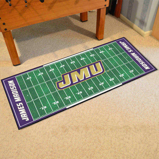 James Madison Dukes Field Runner Mat - 30in. x 72in. - James Madison