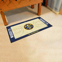 Denver Nuggets Large Court Runner Rug - 30in. x 54in.