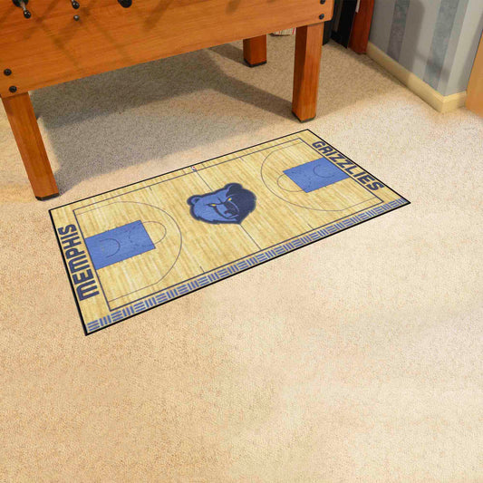 Memphis Grizzlies Large Court Runner Rug - 30in. x 54in.