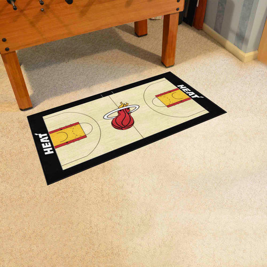 Miami Heat Large Court Runner Rug - 30in. x 54in.