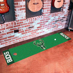 Milwaukee Bucks Putting Green Mat - 1.5ft. x 6ft.