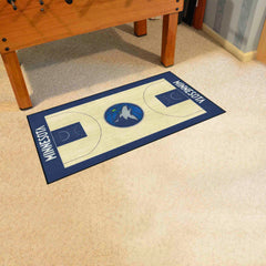 Minnesota Timberwolves Large Court Runner Rug - 30in. x 54in.